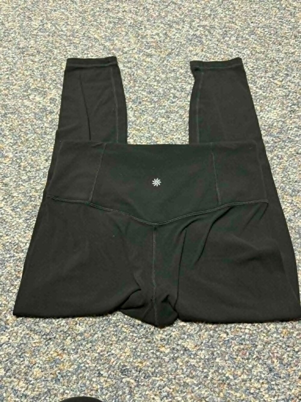 Athleta Ultra High Rise 7/8 Elation Leggings Black Medium